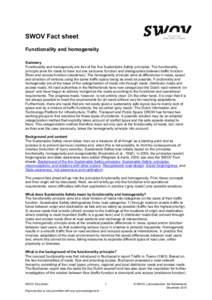 Functionality and homogeneity