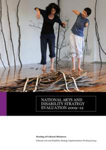 NATIONAL ARTS AND DISABILITY STRATEGY EVALUATION 2009­–12 Meeting of Cultural Ministers: National Arts and Disability Strategy Implementation Working Group