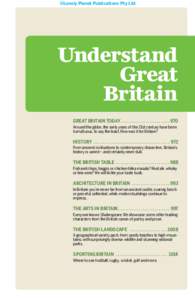 ©Lonely Planet Publications Pty Ltd  Understand Great Britain GREAT BRITAIN TODAY.  .  .  .  .  .  .  .  .  .  .  .  .  .  .  .  .  .  .  .  .  . 970