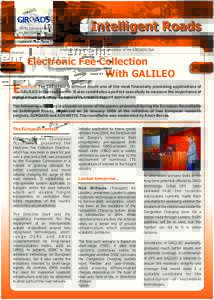 Intelligent Roads  GNSS Introduction in the road sector Issue 01 - Feb. 2006