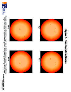 Day 4  Day 2 Figure 5. Sun Rotation Series