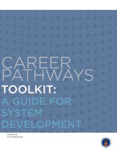 Career Pathways Toolkit: A Guide for System Development