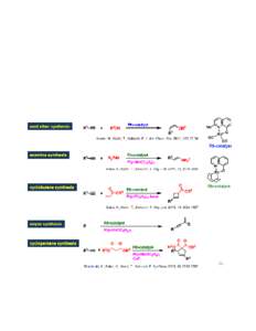 DEVELOPMENT OF QUINOLINOLATO-RHODIUM-CATALYZED COUPLING REACTIONS USING TERMINAL ALKYNES I will present synthesis of several quinolinolato- and phosphine-containing quinolinolato-rhodium complexes. In addition, I will re