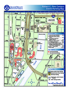 Robert C. Pew Campus Event Parking Map B D