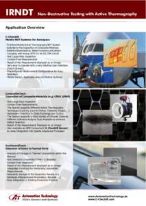 IRNDT  Non-Destructive Testing with Active Thermography Application Overview C-CheckIR Mobile NDT Systems for Aerospace