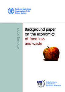 Background paper on the economics of food loss and waste