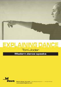 Toni Jodar Modern dance speaks Beatriu Daniel _Toni Jodar  -  www.explainingdance.com