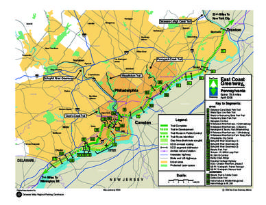 53+/- Miles To New York City Warrington  Delaware-Lehigh Canal Trail