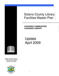 Facilities Master Plan Progress Report (April 2009)