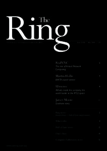 Ring The The journal of the Cambridge Computer Lab Ring  Issue XVIII — May 2008 — £20