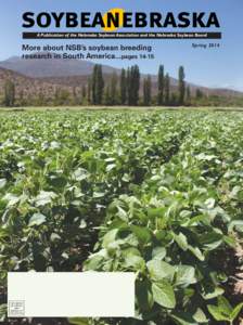 A Publication of the Nebraska Soybean Association and the Nebraska Soybean Board  More about NSB’s soybean breeding