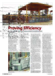 Proving Efficiency Measuring residual feed intake allows producers to select for more efficient animals. by Sara Gugelmeyer I