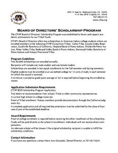 CTHP BOD Scholarship Description.doc.pub