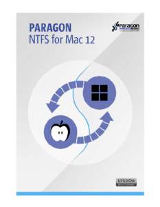 Paragon NTFS for Mac X 12 利用ガイド