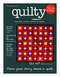 www.HeyQuilty.com  Quilt L OVE