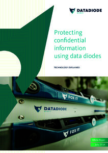 Protecting confidential information using data diodes technology explained