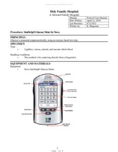 Microsoft Word - Nova Stat Strip Glucose Meter.doc