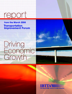 report from the March 2006 Transportation Improvement Forum
