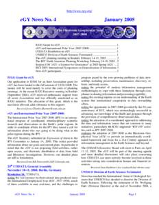 Microsoft Word - eGY_News-04_2005-01.doc