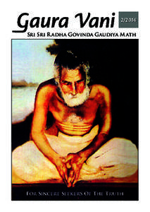 [removed]Sri Sri R adha Govinda Gaudiya Math For Sincere Seekers Of The Truth  All Glories to Sri Guru and Sri Gauranga!