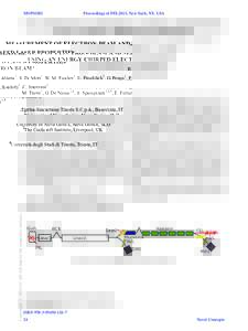 MOPSO02  Proceedings of FEL2013, New York, NY, USA MEASUREMENT OF ELECTRON-BEAM AND SEED LASER PROPERTIES USING AN ENERGY CHIRPED ELECTRON BEAM*