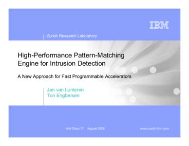 HC17.S2T3 High-Performance Pattern-Matching Engine for Intrusion Detection.ppt