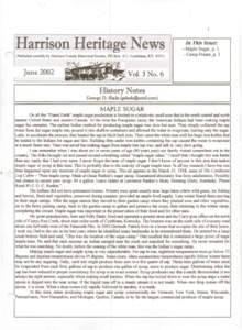 - .. 1 Harrison Heritage News Published monthly by Harrison County Historical Society, PO Box 411, Cynthiana, KY, 41031