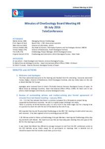 1G Board Meeting Jul 2016          