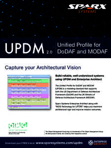 UPDM  2.0 Unified Profile for DoDAF and MODAF