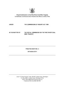 Government / Grey District / Law / Pike River Mine / Wellington / Motion in United States law / Royal Commission