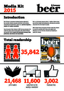 Media KitIntroduction Beer & Brewer is Australasia’s leading magazine dedicated to