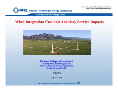 Wind Integration Cost and Ancillary Service Impacts