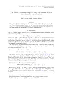 Algebra / Abstract algebra / Mathematics / Algebraic topology / Spectral theory / Special functions / Group theory / Spectral sequence / Thom space / Spectrum / Rectangular function