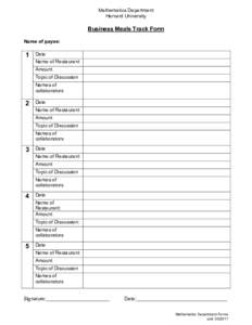 Microsoft Word - Business Meals Track form.doc