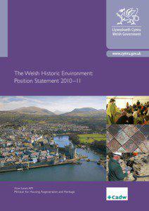 The Welsh Historic Environment: Position Statement 2010 –11