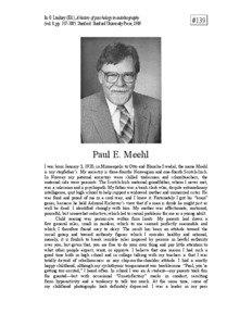 Science / Testament of Pope John Paul II / Paul E. Meehl / Construct / Marian Breland Bailey