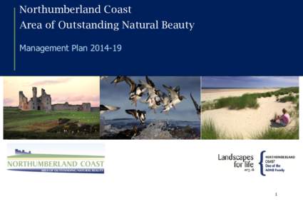 Northumberland Coast Area of Outstanding Natural Beauty Management Plan