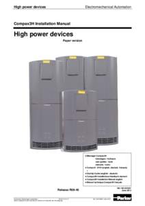 High power devices  Electromechanical Automation