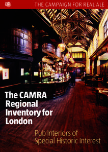 C  THE CAMPAIGN FOR REAL ALE The CAMRA Regional