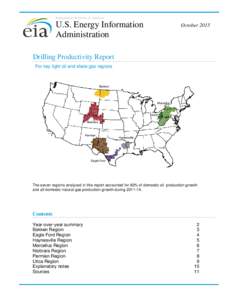 Independent Statistics & Analysis  U.S. Energy Information Administration  October 2015