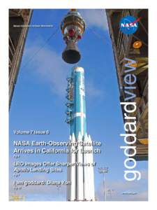 Volume 7 Issue 6  NASA Earth-Observing Satellite Arrives in California for Launch Pg 4
