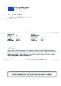 fraudulent invoice issued by “International Patent Portal – IPP”