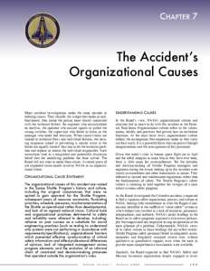 COLUMBIA  ACCIDENT INVESTIGATION BOARD CHAPTER 7