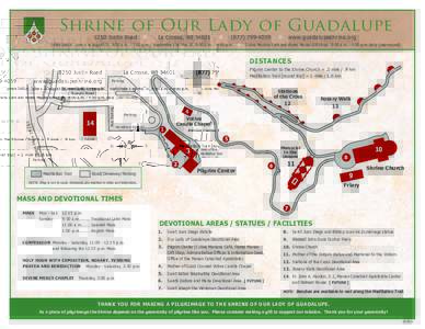 Shrine of Our Lady of Guadalupe 5250 Justin Road 1  La Crosse, WI 54601