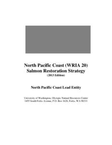 North Pacific Coast (WRIA 20)