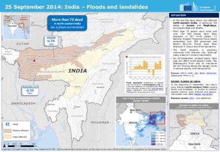 25 September 2014: India – Floods and landslides SITUATION Jammu and Kashmir