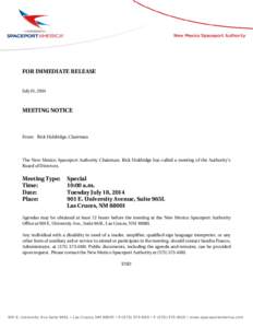 Microsoft Word - NMSA Special BOD Meeting Notice[removed]