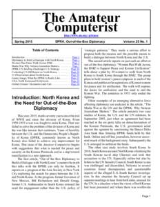 The Amateur Computerist http://www.ais.org/~jrh/acn/ Spring 2015