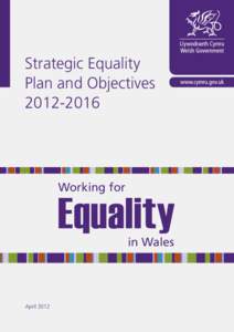 Strategic Equality Plan and ObjectivesWorking for