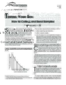 Testing  Your Soil: How to Collect and Send Samples
